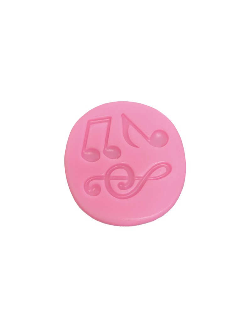 MUSICAL NOTES SILICONE MOLD