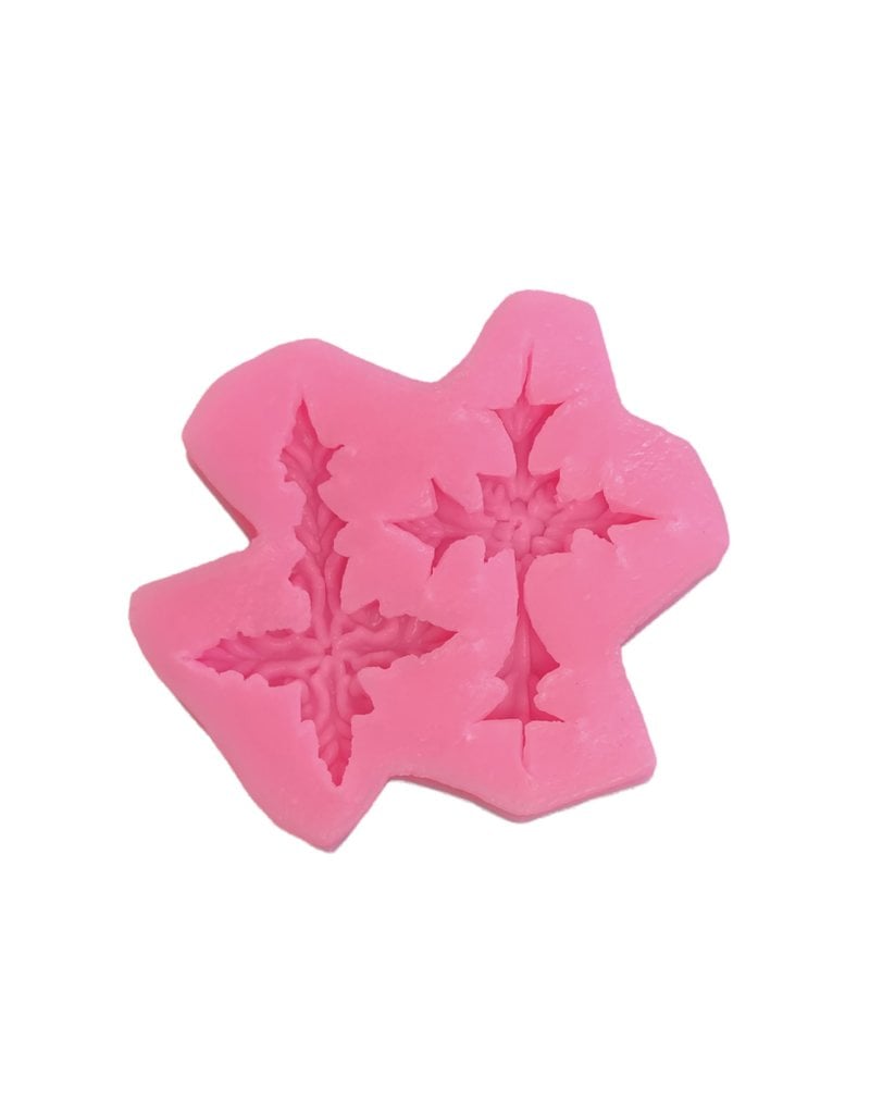 eCakeSupply Silicone Molds TWO CROSSES SILICONE MOLD ECSM-F1025A