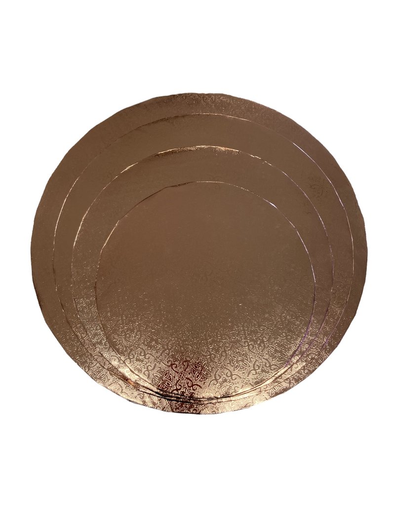 Round Cake Drum Rose Gold 8" (DR8RG)