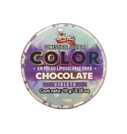 Ma Baker and Chef COLOR EN POLVO LIPOSOLUBLE PARA CHOCOLATE VIOLETA 10GRS (CPCHOVIO-010)