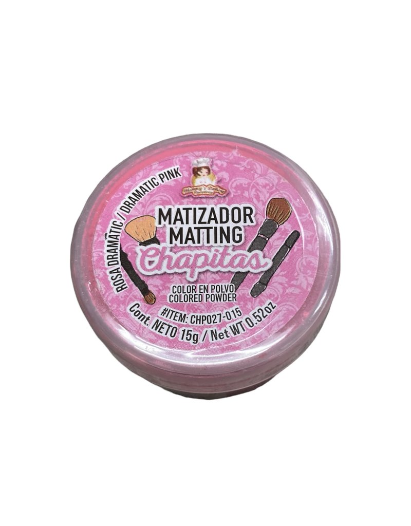 Ma Baker and Chef MATIZADOR CHAPITA ROSA DRAMATIC 15GRS (CHP027-015)