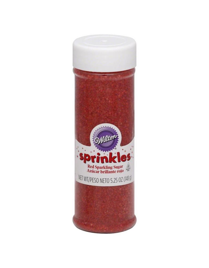 WILTON RED SPARKLING SUGAR 710-1371