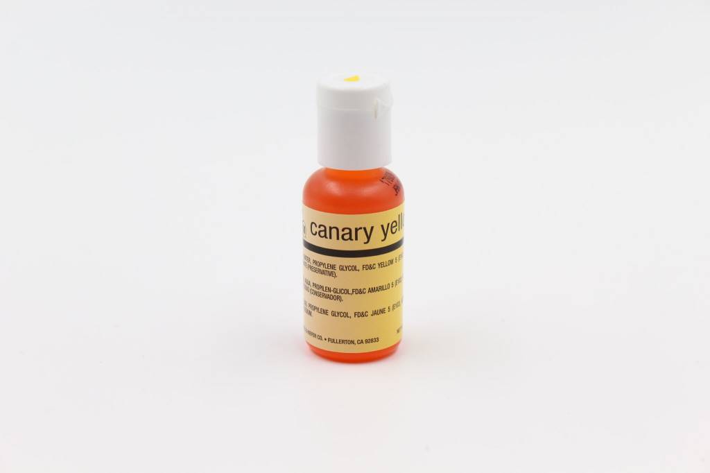 CANARY YELLOW Chefmaster Airbrush Color