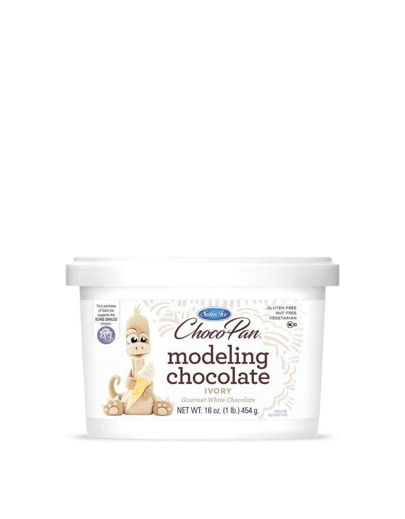 CHOCOPAN Ivory Modeling Chocolate 1lb eCakeSupply