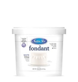 SATIN ICE SATIN ICE WHITE FONDANT 2 LB