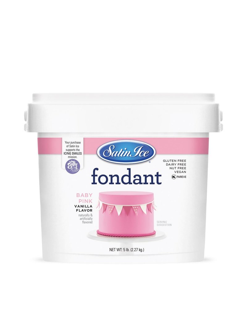 SATIN ICE SATIN ICE BABY PINK 5 LB