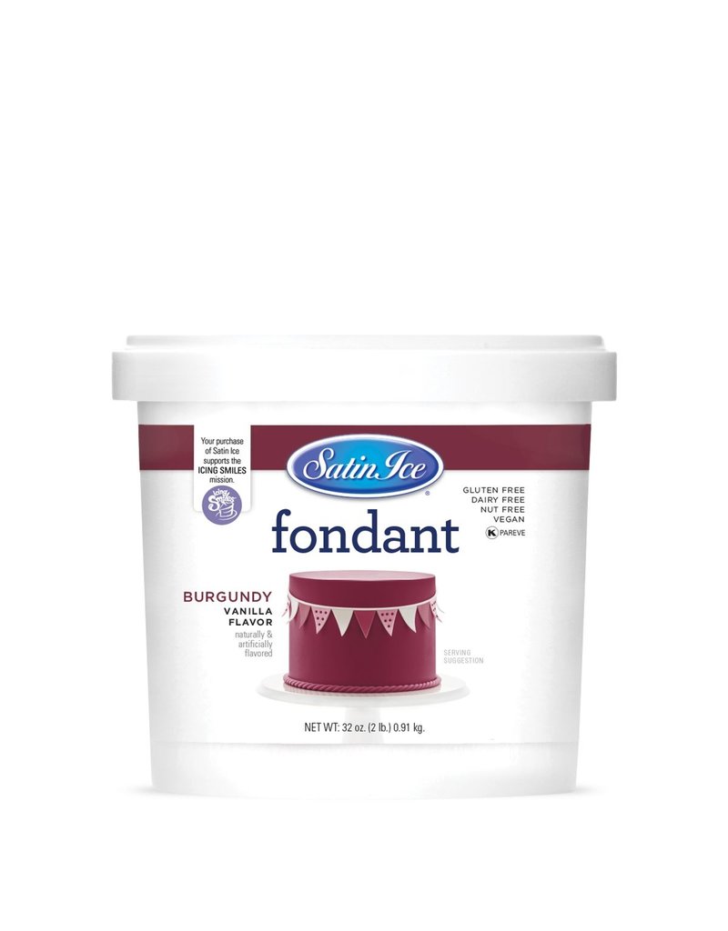 SATIN ICE SATIN ICE BURGUNDY 2 LB
