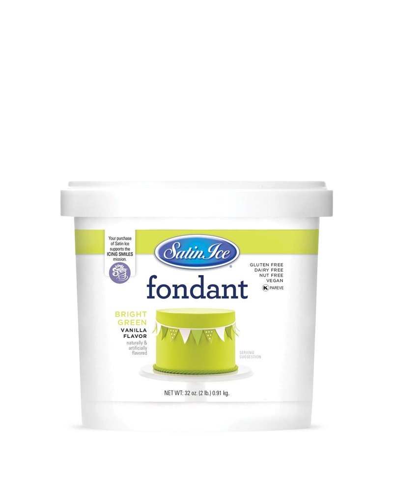 SATIN ICE SATIN ICE BRIGHT GREEN 2LB