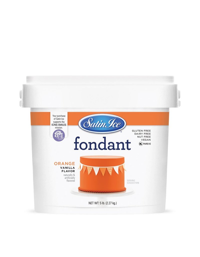 SATIN ICE SATIN ICE ORANGE 5LB