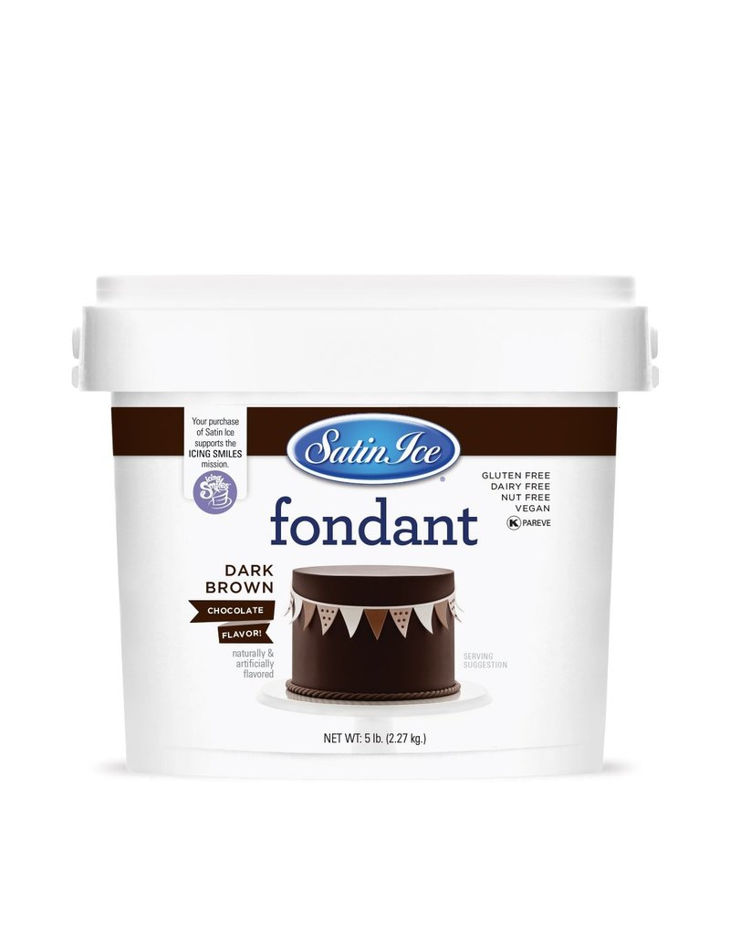SATIN ICE SATIN ICE 5LB DARK CHOCOLATE