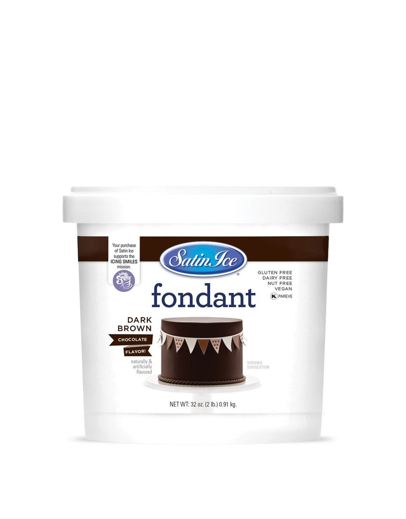 SATIN ICE SATIN ICE 2LB DARK CHOCOLATE