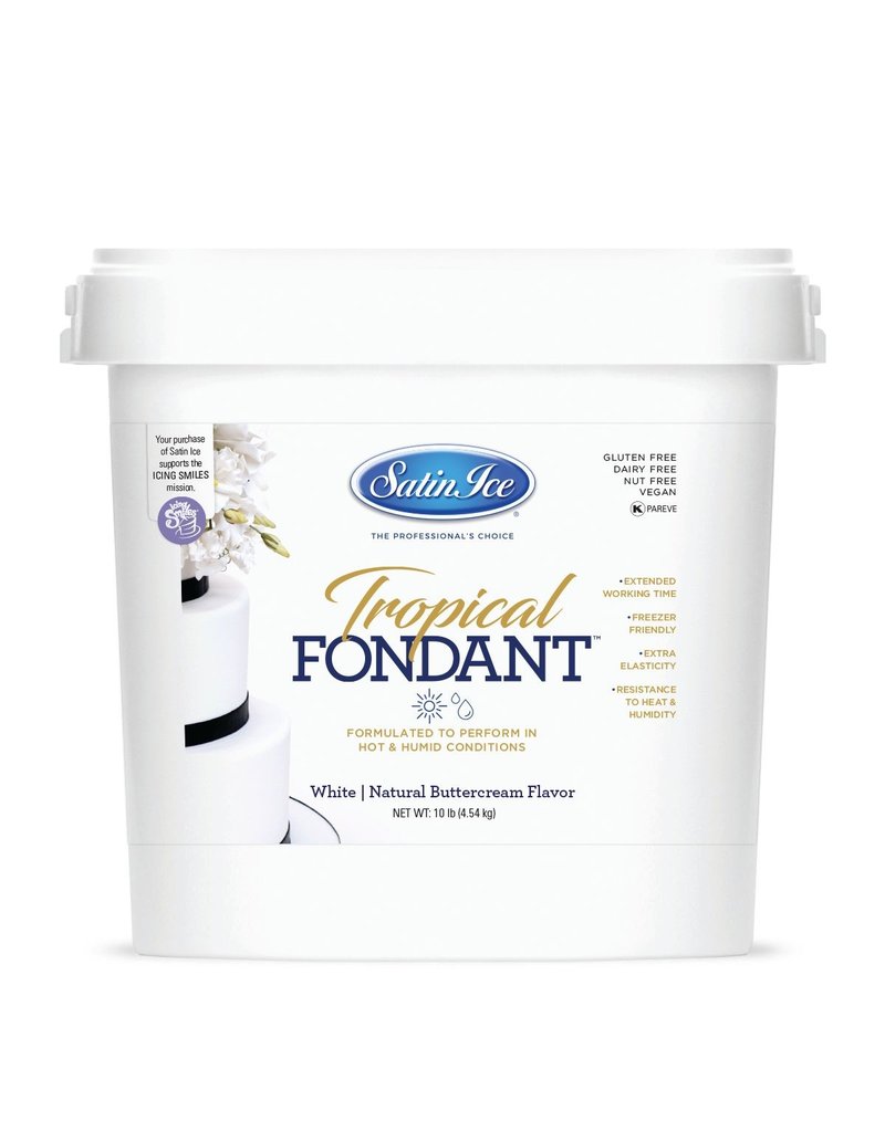 SATIN ICE SATIN ICE TROPICAL WHITE 10lb