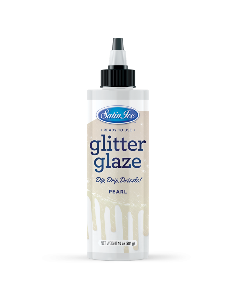 SATIN ICE Satin Ice Pearl Glitter Glaze 10 oz