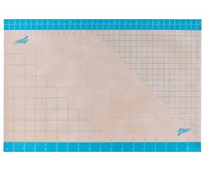 Ateco 699 24 x 24 Non-Stick Silicone Baking Work Mat with Measurements