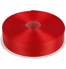 SATIN RIBBONS 1" X 50 YARDS ROJO (CS5026)