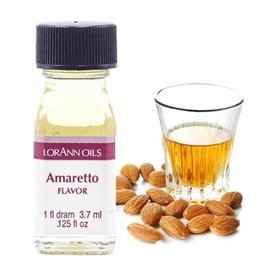 LORANN OILS AMARETTO DRAM SUPER STRENGHT