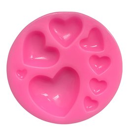 HEART VARIETY SIZE SILICONE MOLD