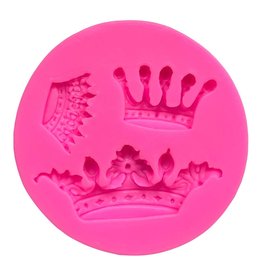 3 SIZES CROWN SILICONE MOLD