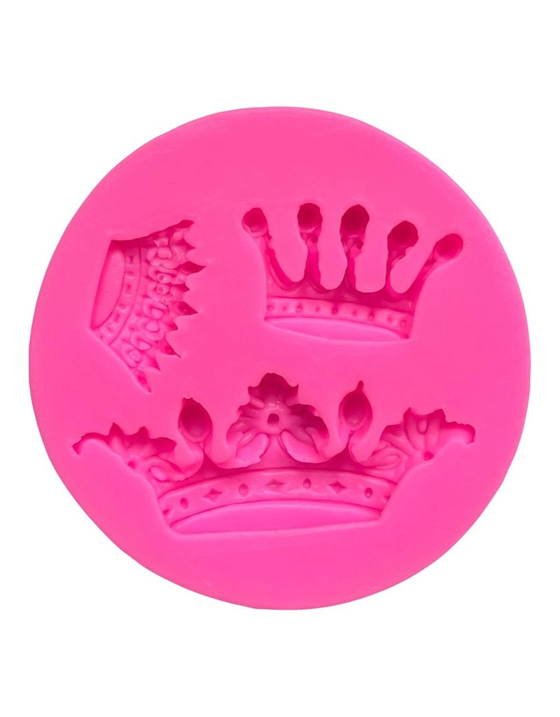3 SIZES CROWN SILICONE MOLD