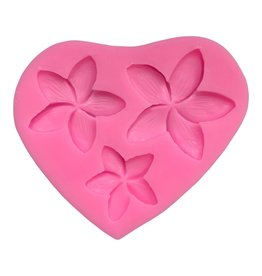 FRANGIPANI SILICONE MOLD 3 SIZES