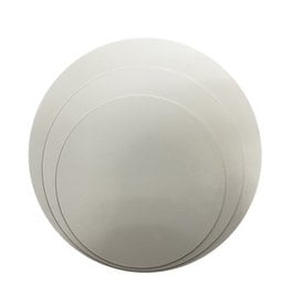 Cake Board Mdf - Rond 3mm Blanc - Personnalisé - Paquet de 10 unités –  Molinda Cake