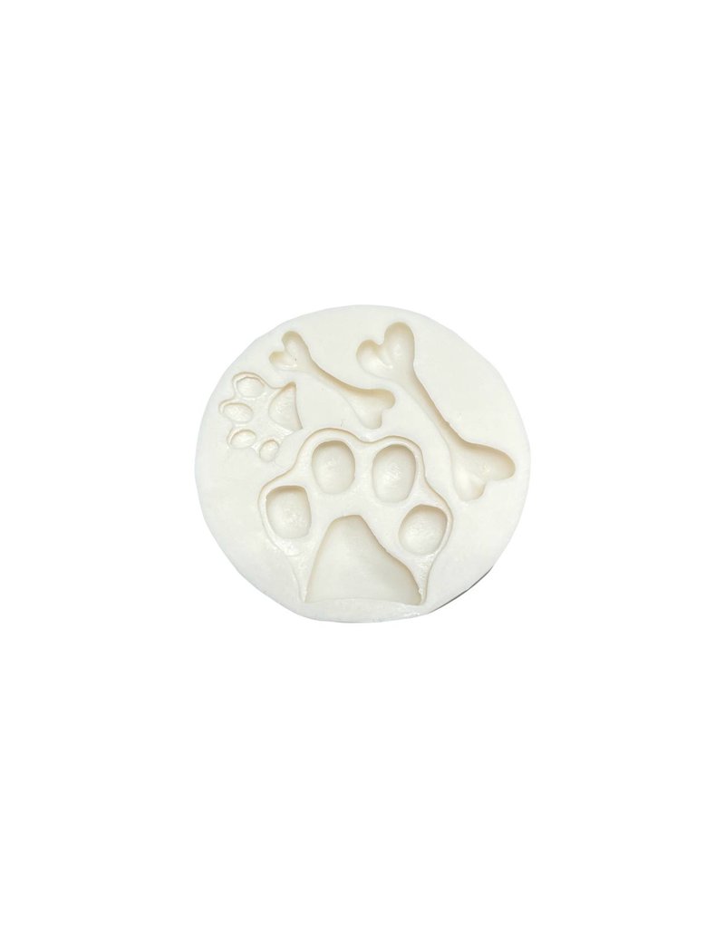 DOG PAW AND BONE SILICONE MOLD