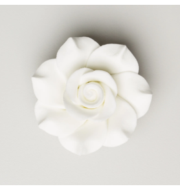 GARDENIA WHITE 2" SUGAR FLOWER