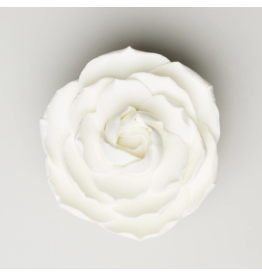 SUGAR FLOWER CAMELLIA WHITE 3"