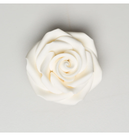 SUGAR FLOWER ELEGANT ROSE WHITE  2"