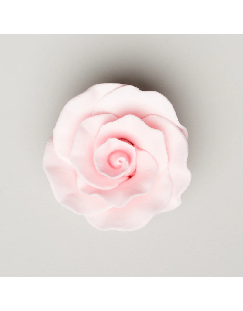 SUGAR FLOWER FORMAL ROSE PINK 2"