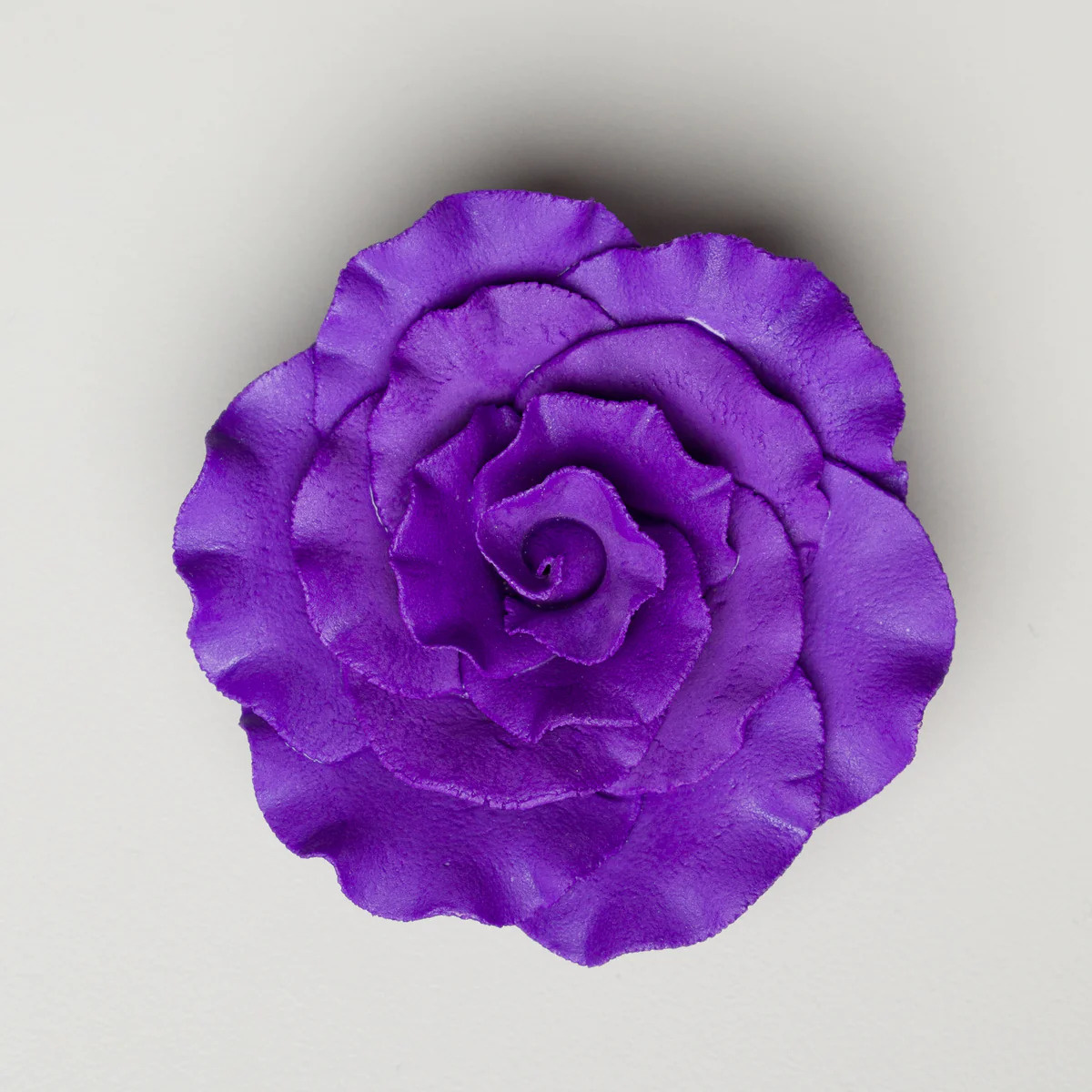 SUGAR FLOWER FORMAL ROSE PURPLE 3