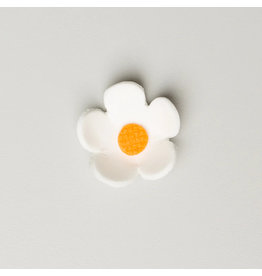 SUGAR FLOWER BLOSSOM MEDIUM WHITE 1" (10 UNITS)