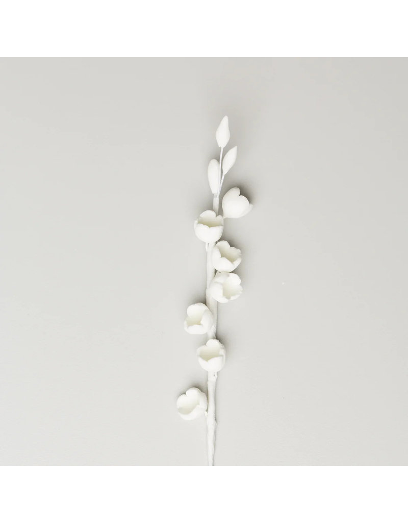 SUGAR FLOWER LILY OF THE VALLEY FILLER WHITE 5" (PACK OF 3)