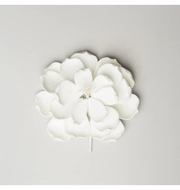 SUGAR FLOWER DAHLIA ORCHID 3.5" WHITE