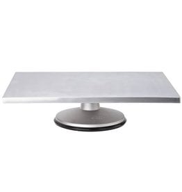 ATECO REVOLVING ALUMINUM CAKE STAND 614