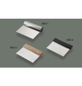 Winco Dough Scraper, Stainless Steel, Plastic Handle : Target