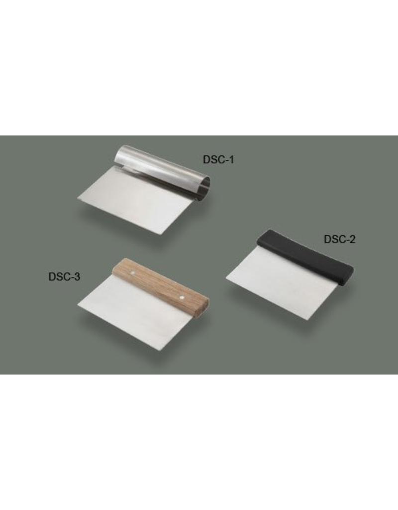 Winco Silicone Scraper, Flat Blade, Heat Resistant, 10