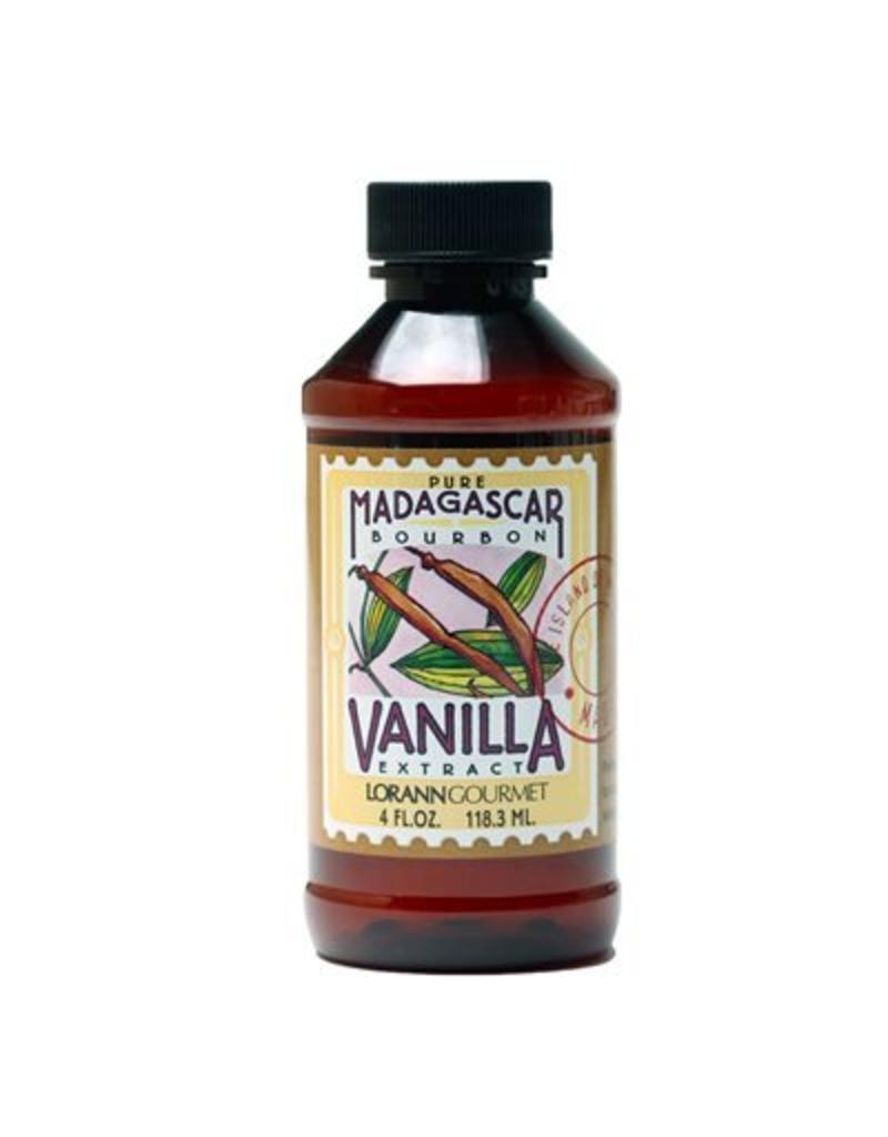 LORANN OILS MADAGASCAR VANILLA EXTRACT 4 OZ