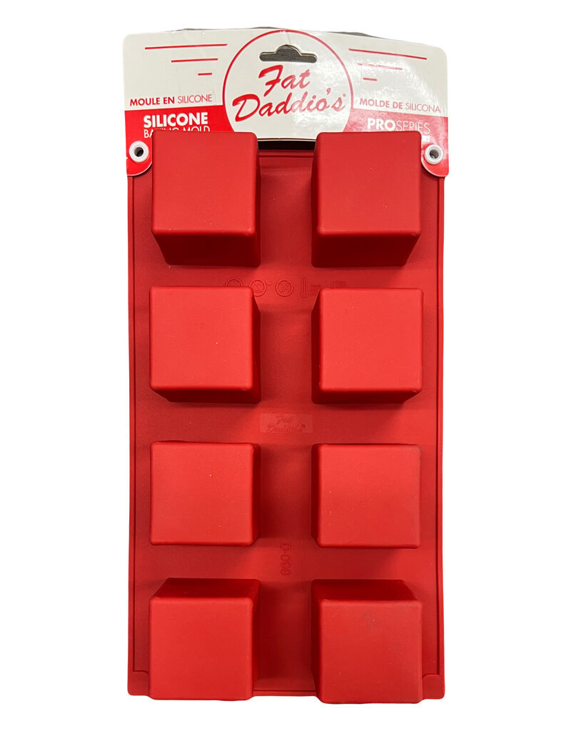 FAT DADDIO'S Silicone Baking Mold Cube 4.27 oz SMF-098