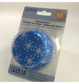 PME SNOWFLAKES STD CUPS 60PK  BC752