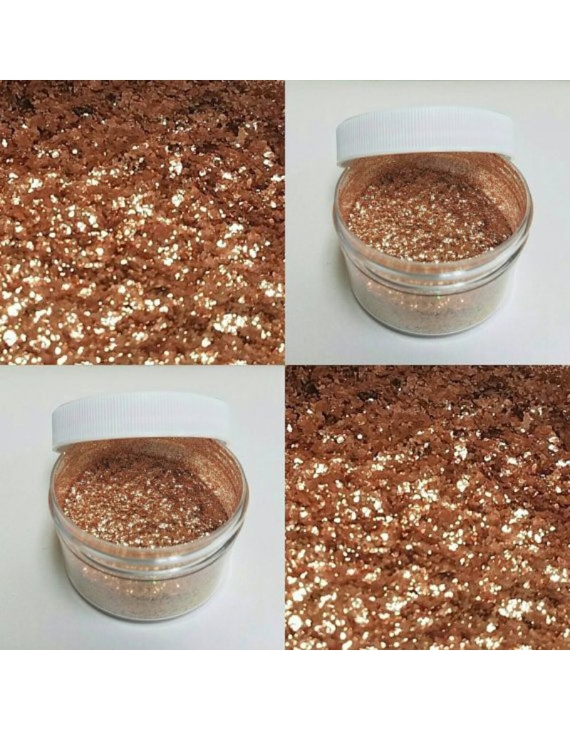 BRONZE ANGEL FLAKES NON TOXIC, FOR DECORATIVE PURPOSES ONLY 5GR