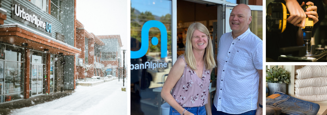 Urban Alpine family owned and operated ski shop in Squamish