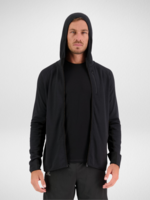 MONS ROYALE S23 MONS ROYALE MENS APPROACH GRIDLOCK HOOD BLACK