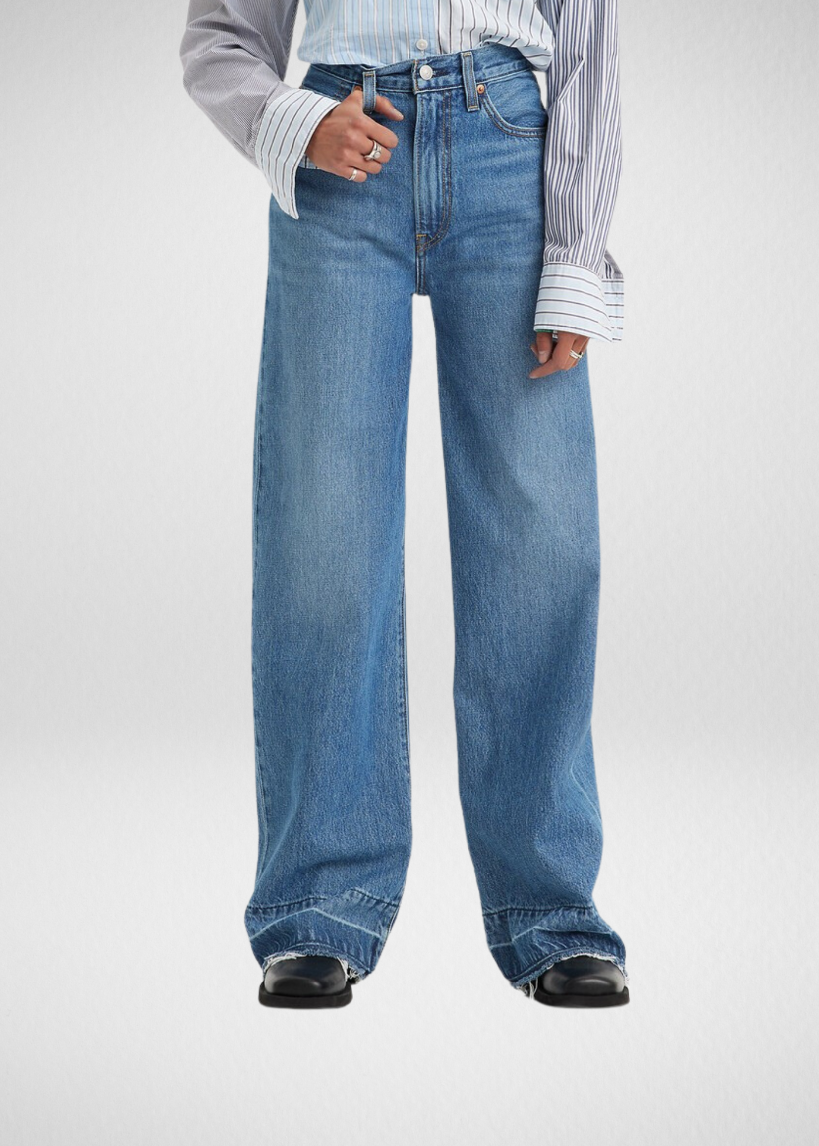 Levi's Ribcage Wide-Leg Jeans