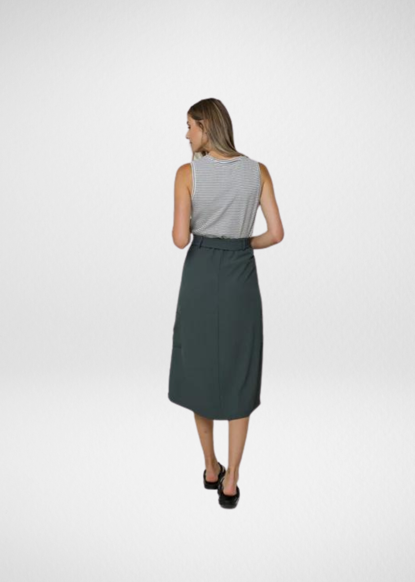 S24 ORB SALLY BUTTON FRONT SKIRT