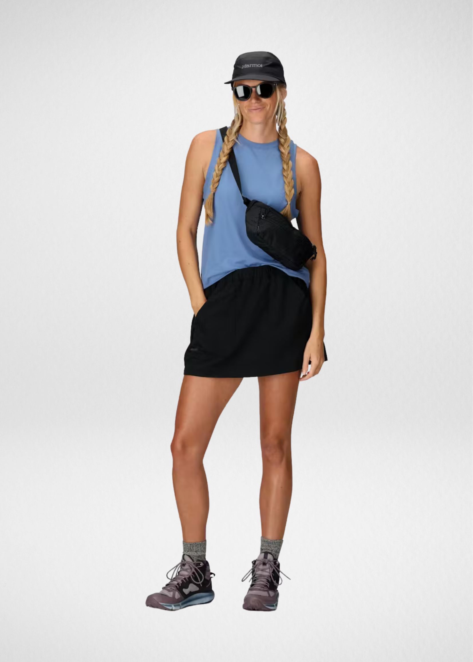 MARMOT S25 MARMOT W AIREXCHANGE SOLARSHIELD SKORT