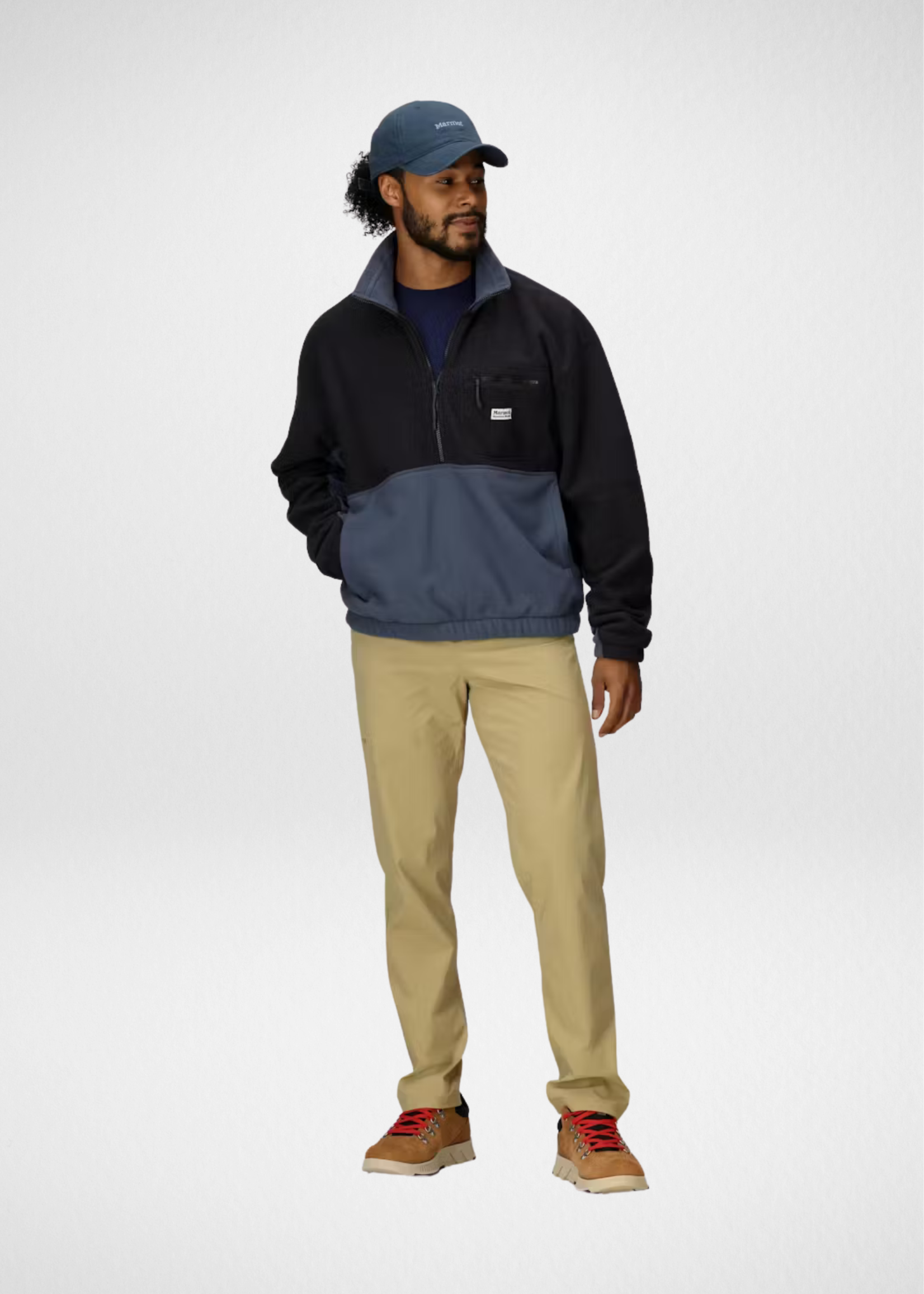 MARMOT S25 MARMOT M RETRO ROCKLIN 1/2 ZIP