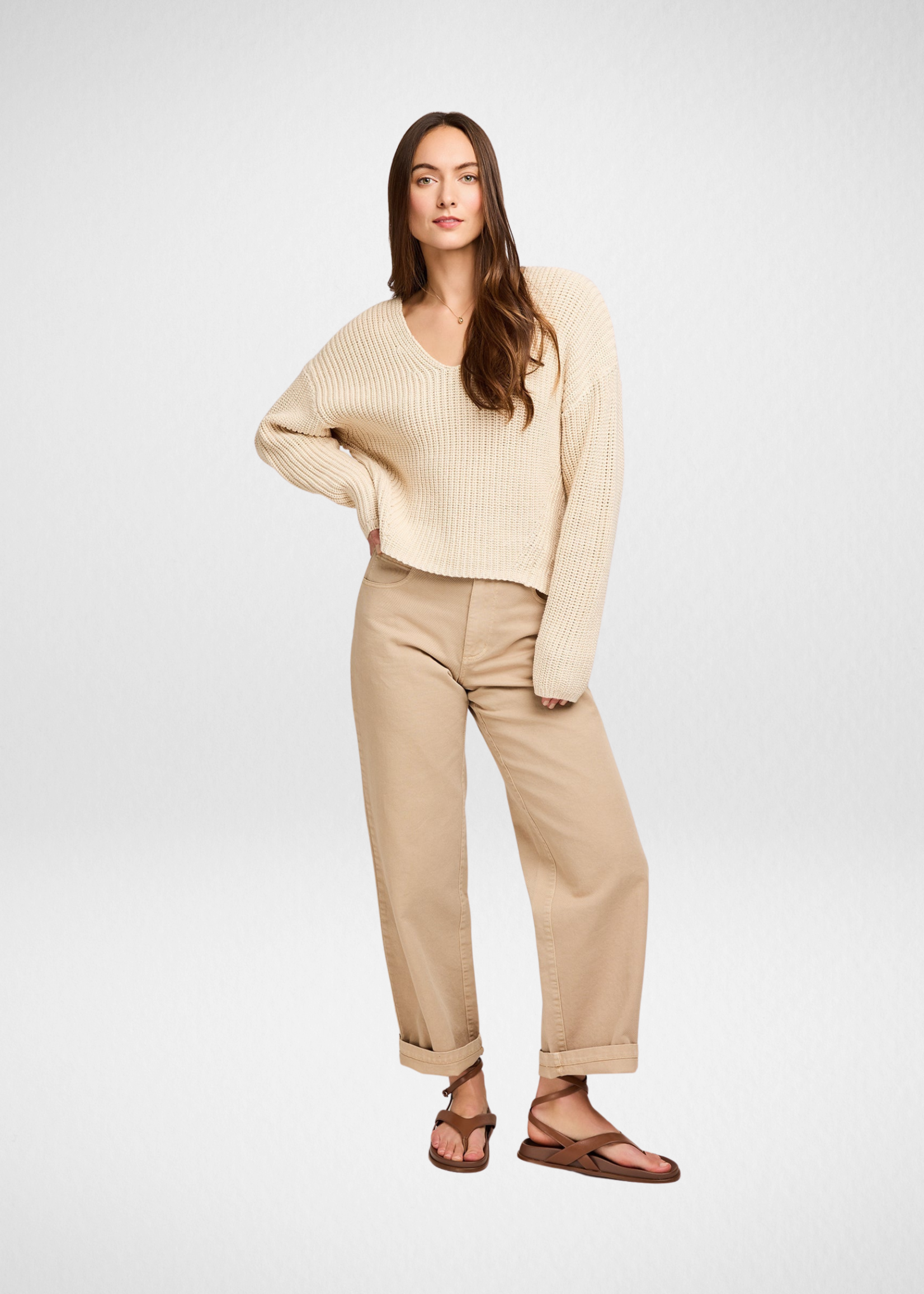 GENTLE FAWN 25 GENTLE FAWN 7 SPENCER SWEATER