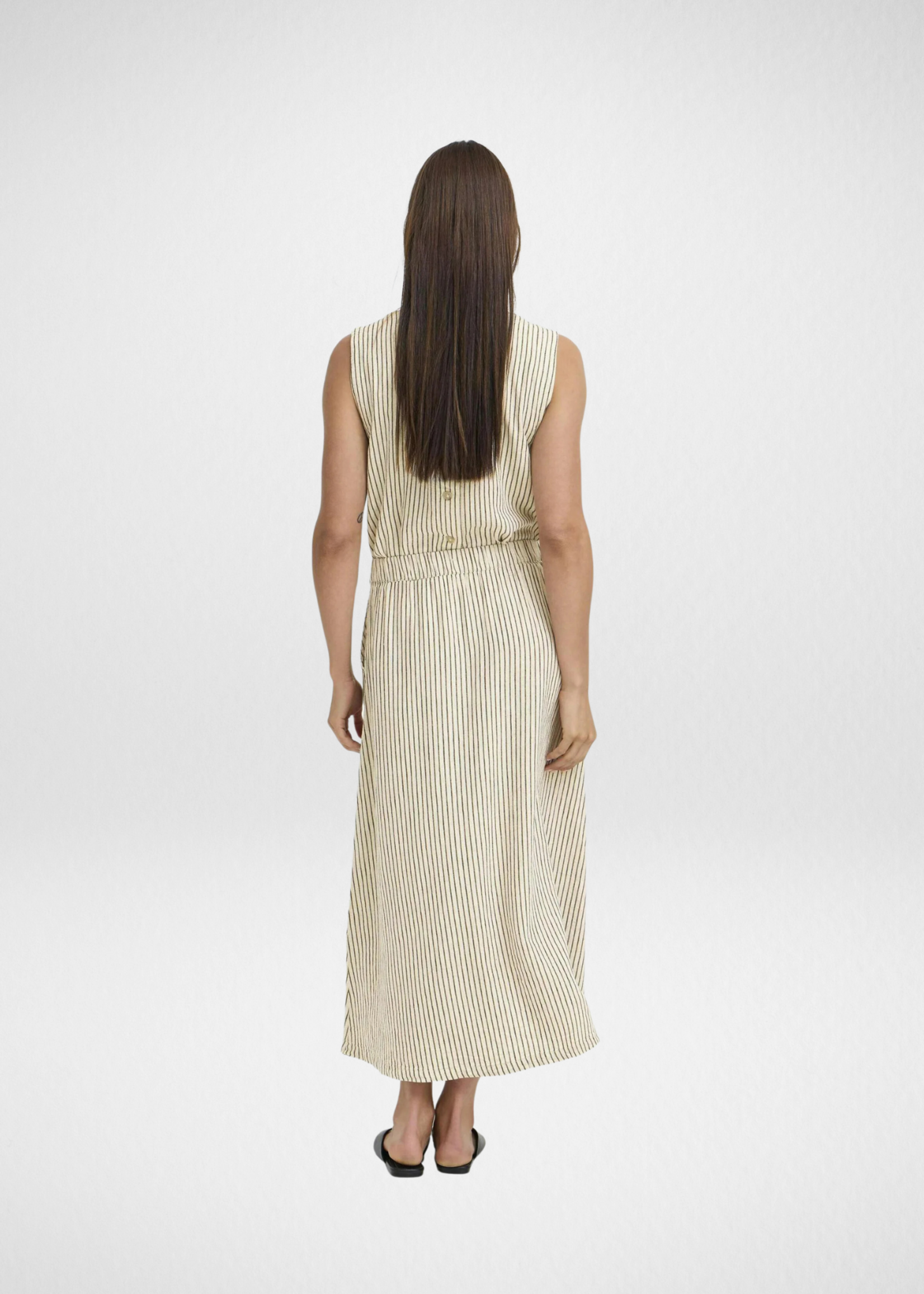 B. YOUNG S26 B.YOUNG BYFALAKKA BUTTON SKIRT