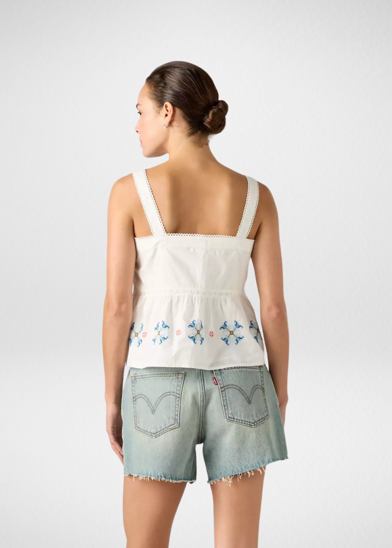 LEVI'S 26 LEVI'S  MIMI SL BLOUSE CLOUD DANCER